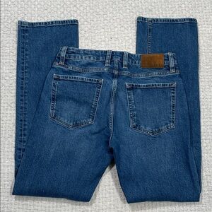 Mens Tecovas Ranch Wear Ranch Straight Bootcut Cowboy Cut Jeans Med Blue 32x32